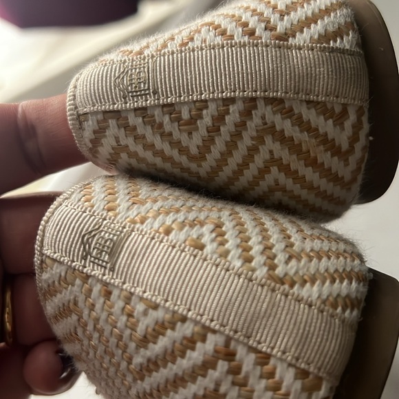 Birdies Heron Chai Chevron Flats Size 8.5 - Picture 5 of 7